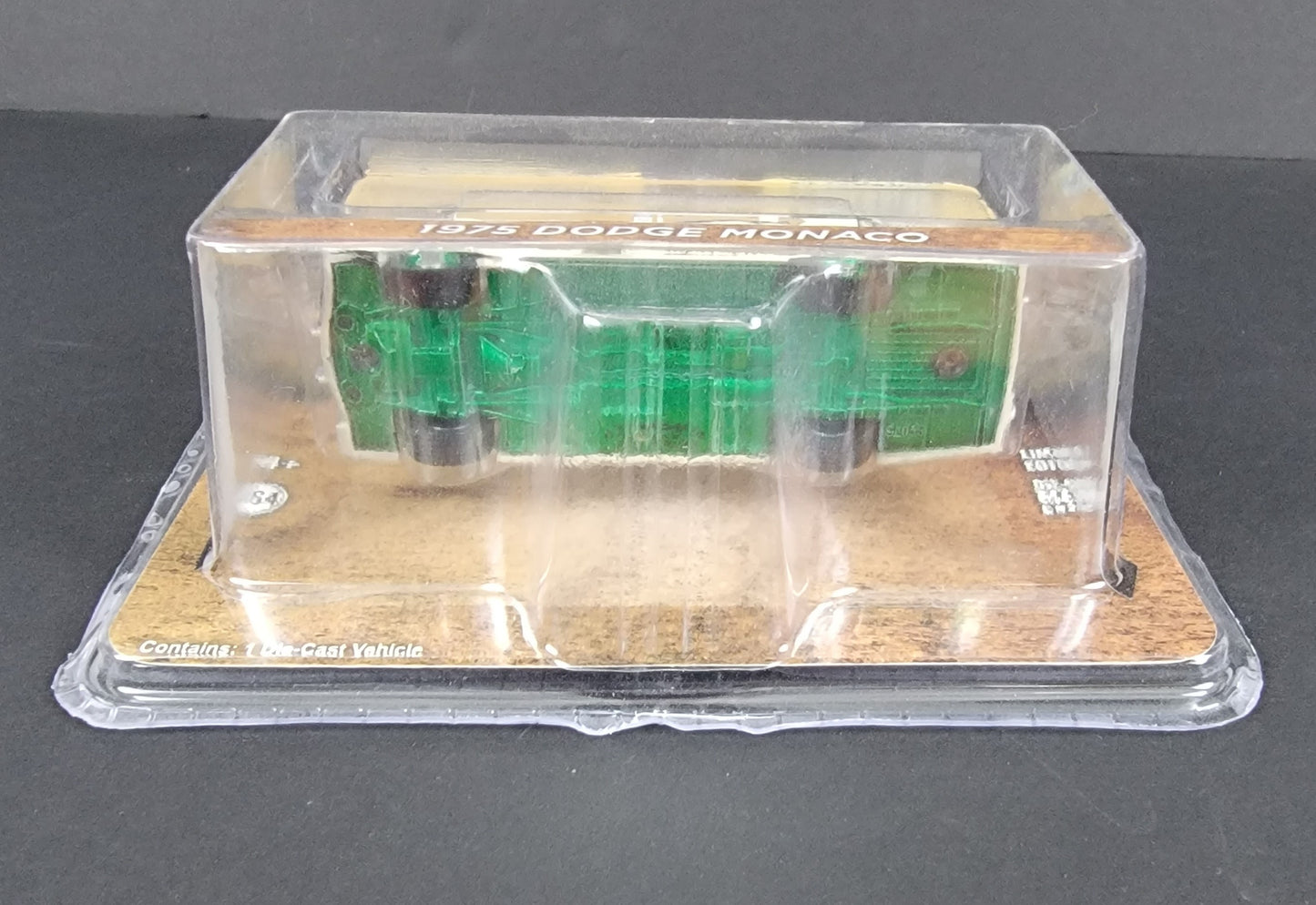 1:64 1975 Dodge Monaco GREEN MACHINE/CHASE "Hazzard County Sheriff"