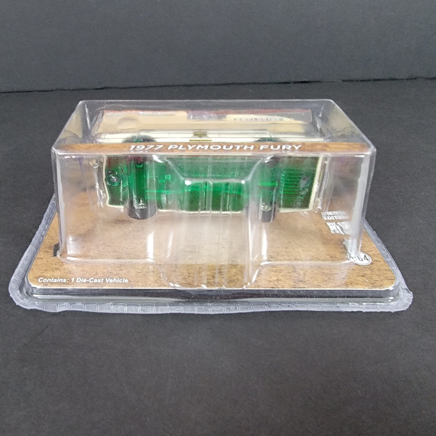 1:64 1977 Plymouth Fury, GREEN MACHINE/CHASE "Riverton Sheriff"