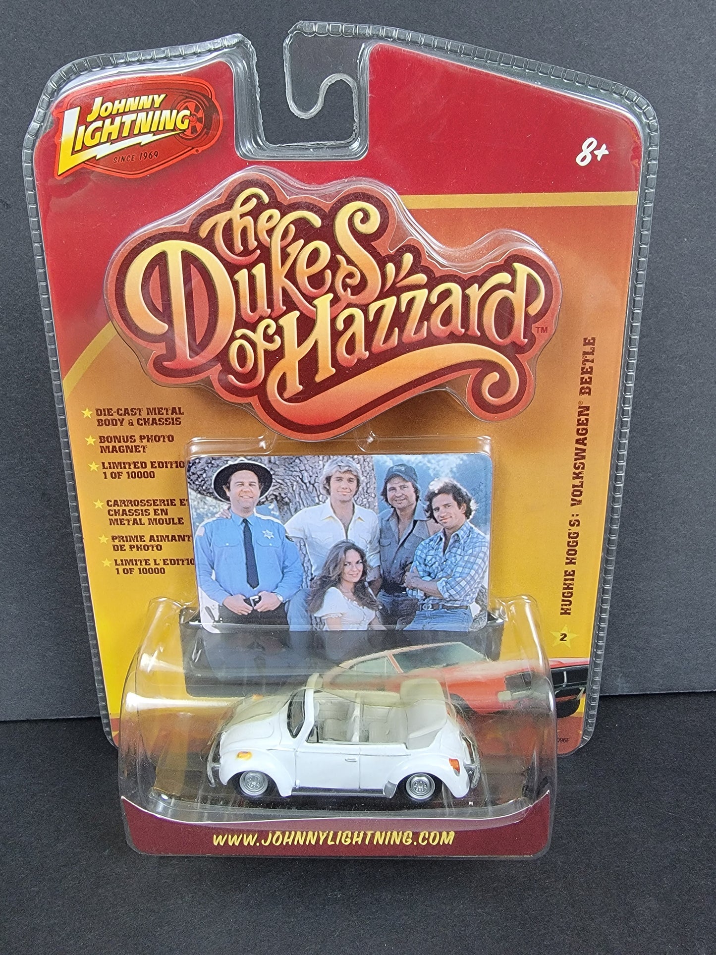 1:64 Volkswagon Beetle "Hughie Hogg" loose steering wheel - 2007