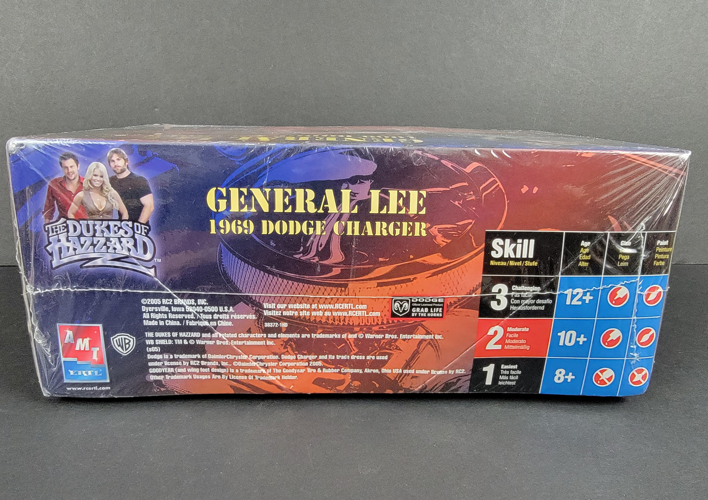 1:25 1969 Dodge Charger "General Lee" Model Kit - 2005
