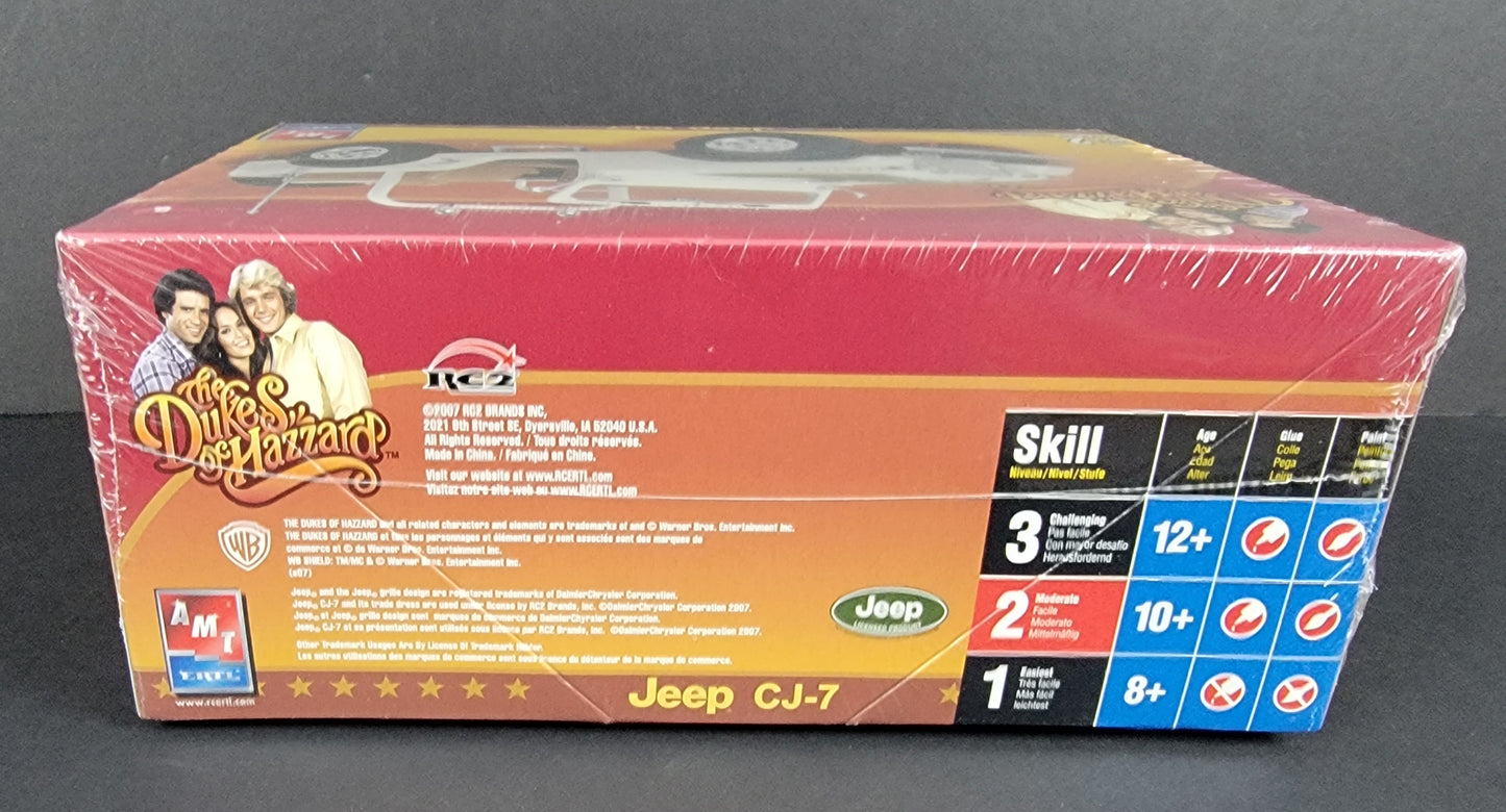 1:25 "Daisy's Jeep" Jeep CJ-7 Model Kit - 2006