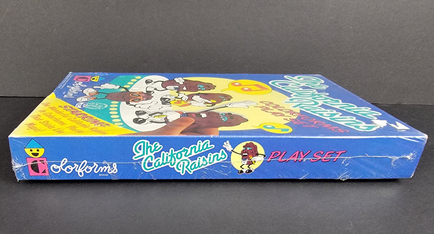 The California Rasins Colorforms Play Set - 1987