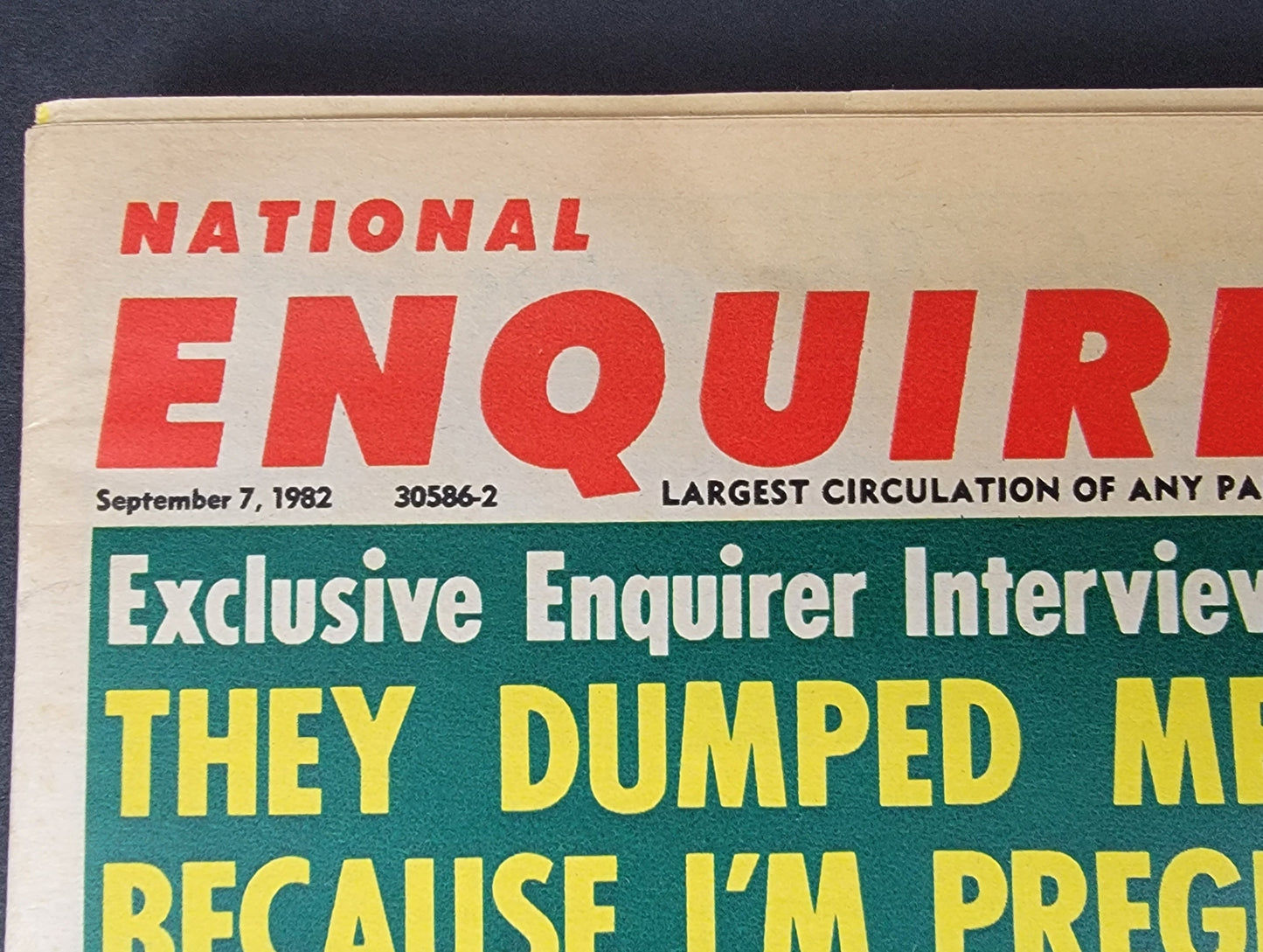 NATIONAL ENQUIRER, 7 September, 1982