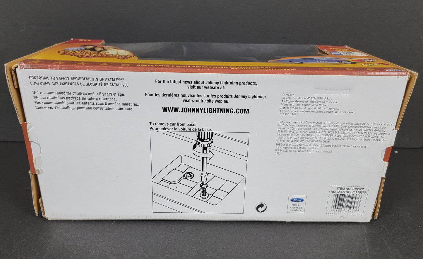 1:18 1968 Ford Mustang "Double Zero", #00 - 2012