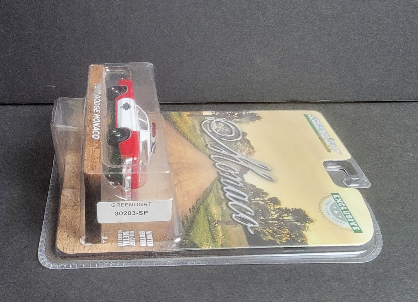 1:64 1977 Dodge Monaco, GREEN MACHINE "Finchburg County Sheriff"