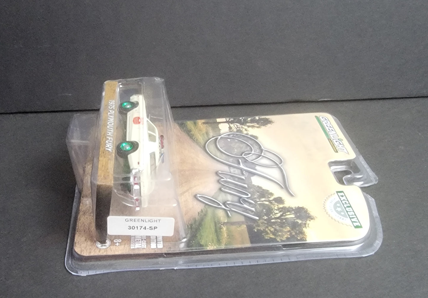 1:64 1975 Plymouth Fury, GREEN MACHINE "Atlanta Police"