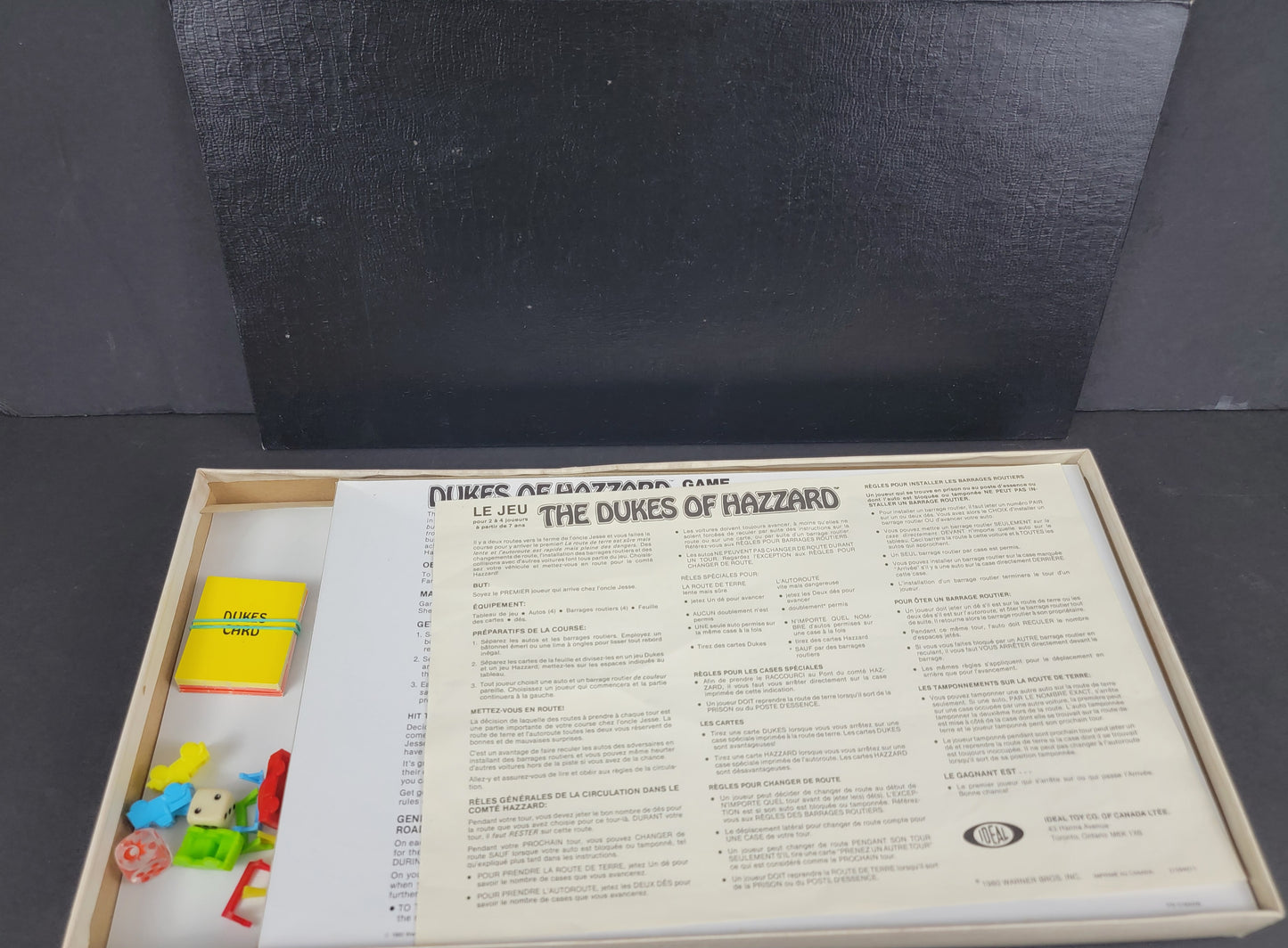 FRENCH-CANADIAN LE JEU Dukes Of Hazzard Game - 1981