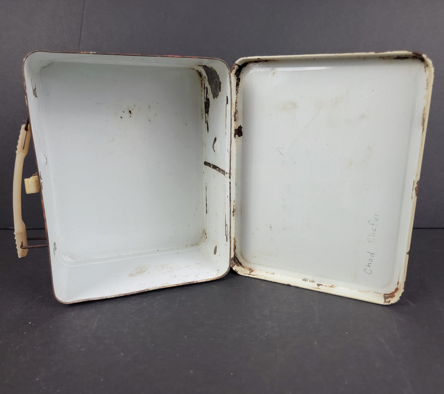 Indiana Jones and The Temple of Doom Metal Lunchbox (NO Thermos) - 1984