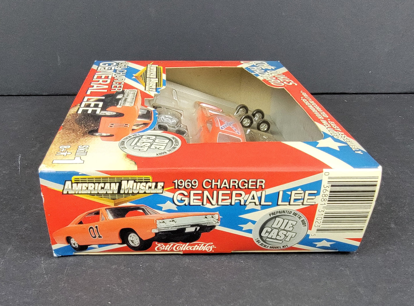 1:64 1969 Dodge Charger "General Lee" DIECAST Scale Model Kit - 2001