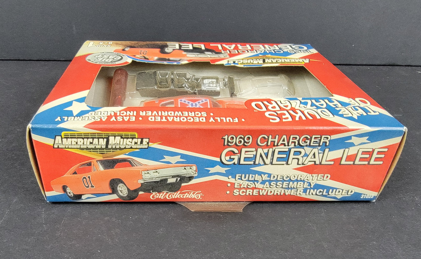 1:64 1969 Dodge Charger "General Lee" DIECAST Scale Model Kit - 2001