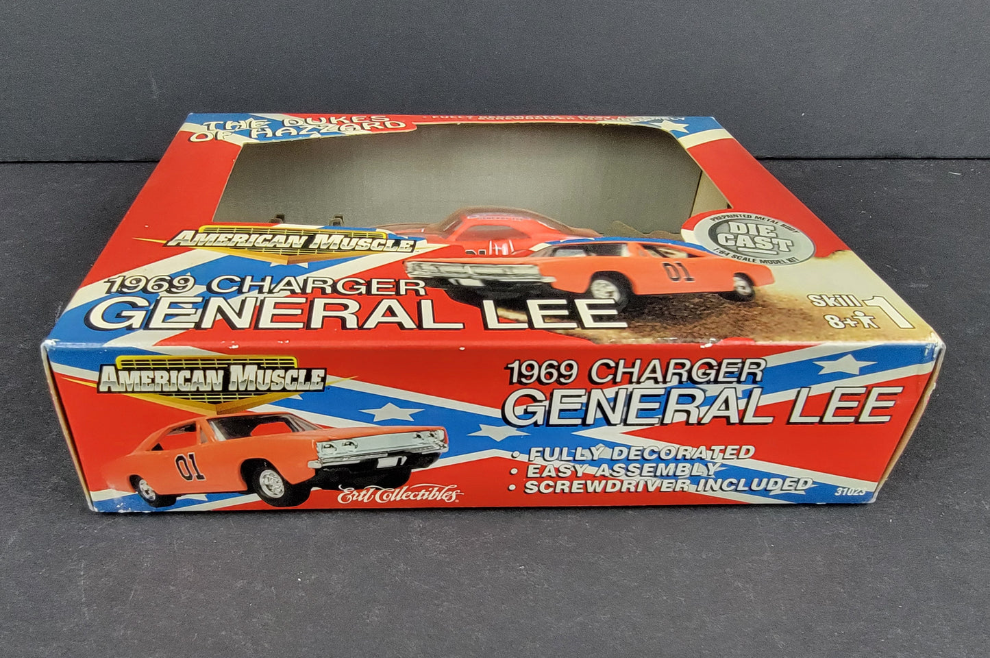 1:64 1969 Dodge Charger "General Lee" DIECAST Scale Model Kit - 2001