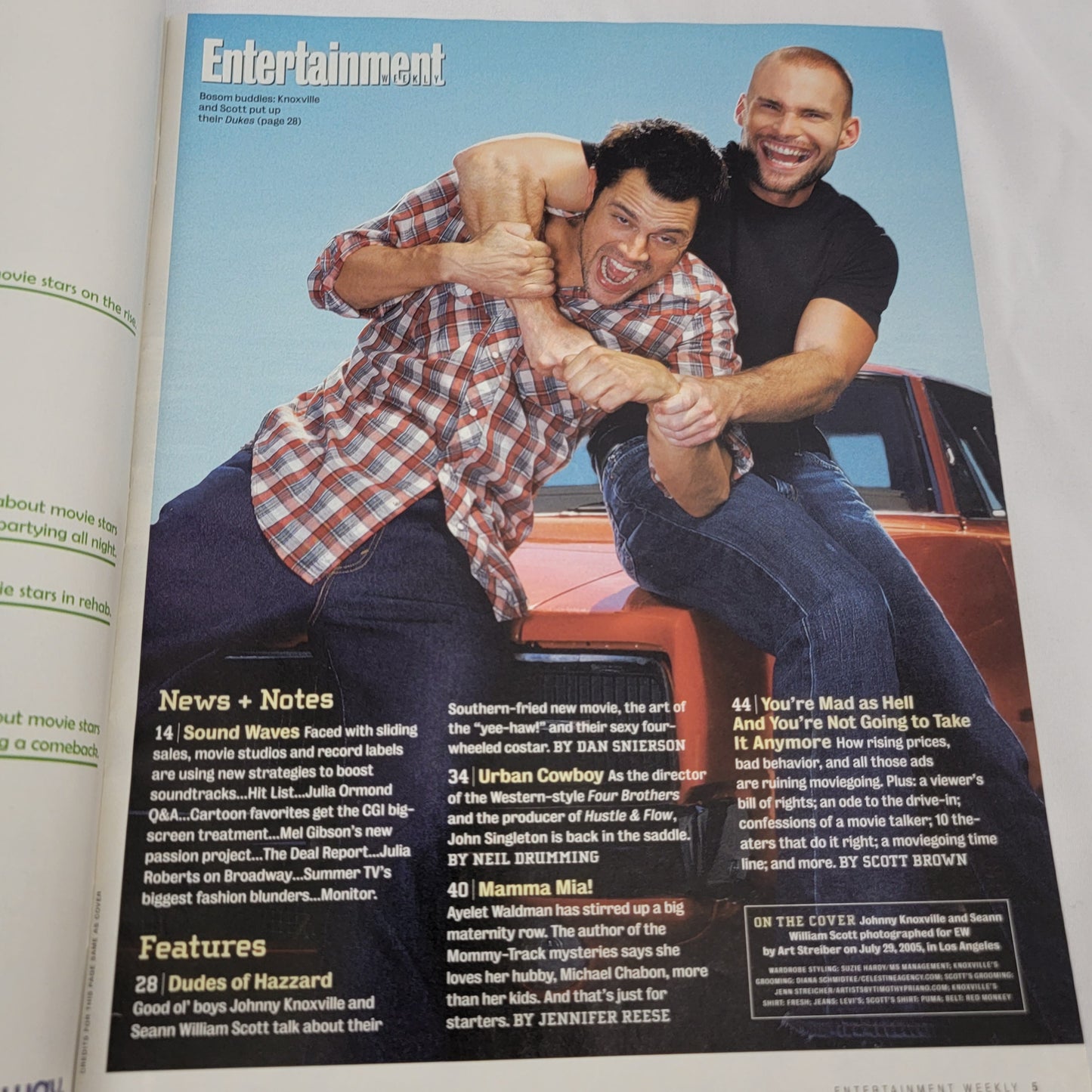 ENTERTAINMENT Weekly Magazine, August 12, 2005