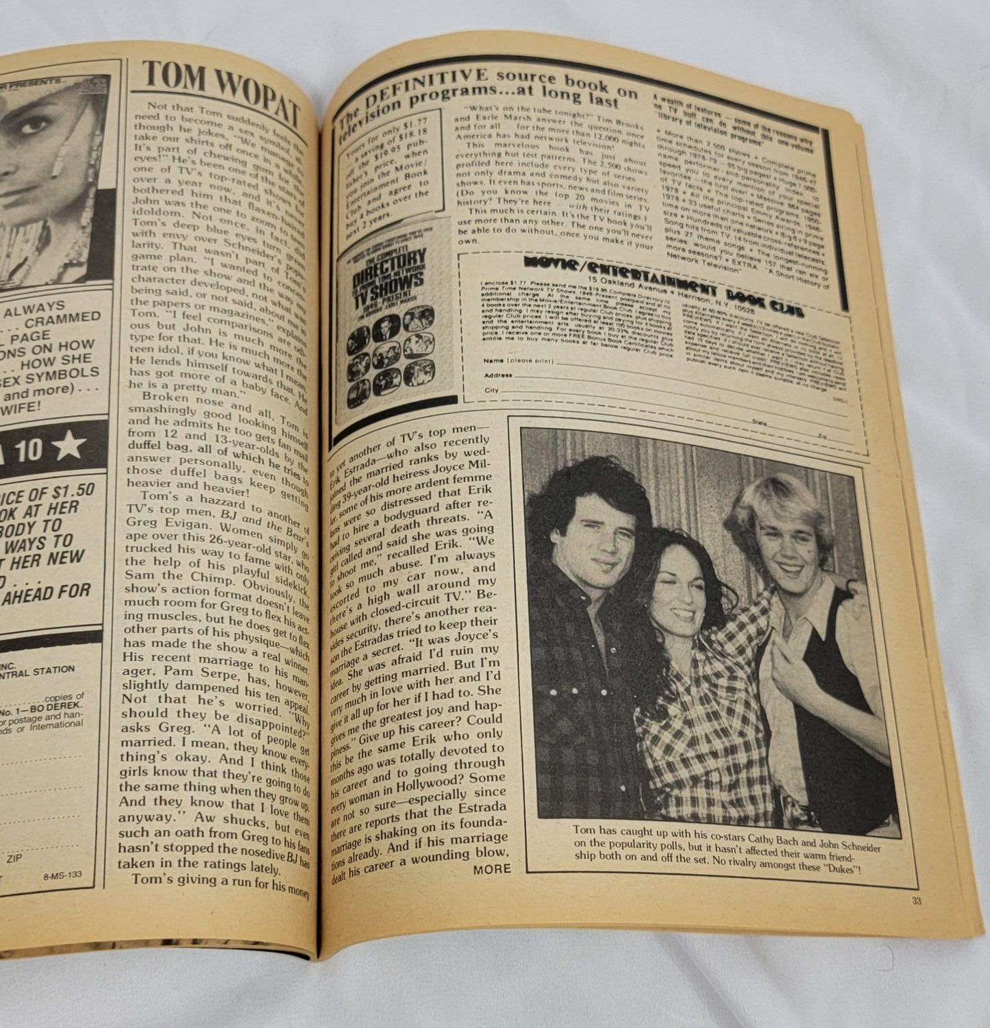 Modern Screen Magazine, August, 1980