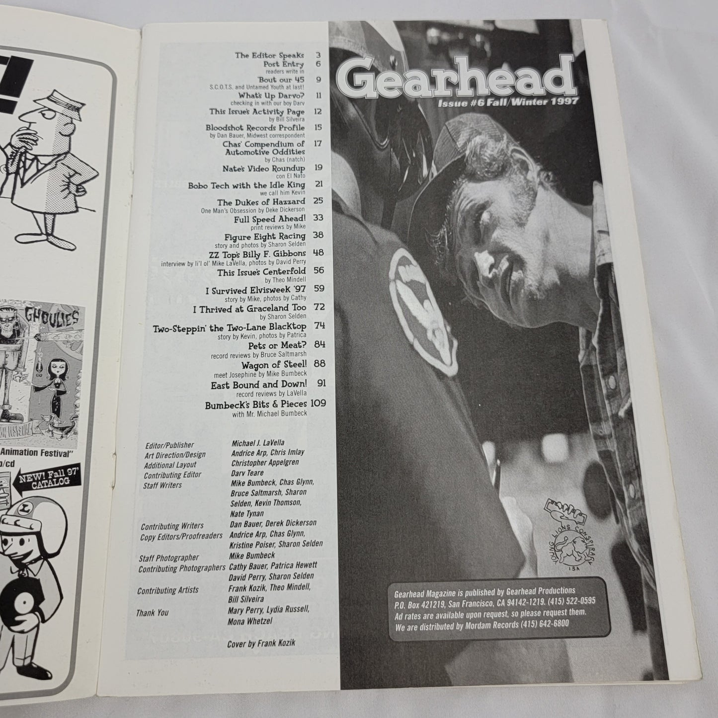 GEARHEAD Magazine, #6 Fall/Winter 1997