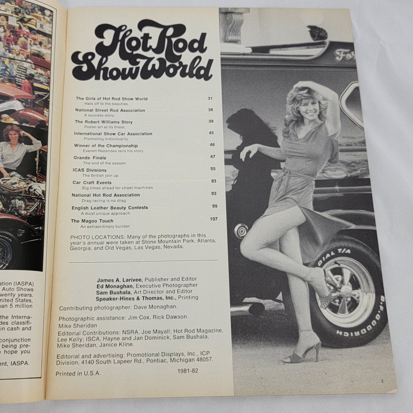 HOT ROD SHOW WOLRD Magazine, 1982 ANNUAL