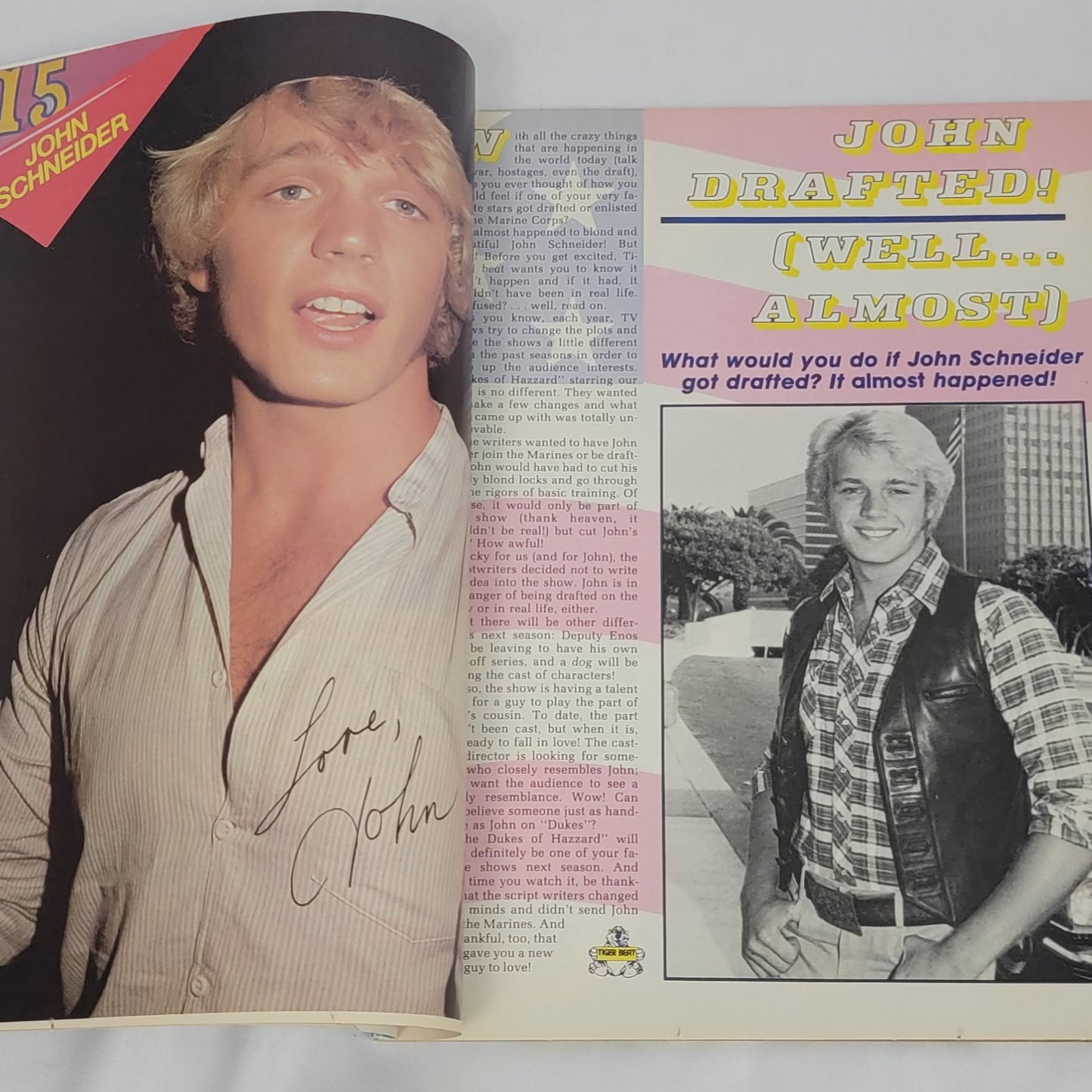 TIGER BEAT Magazine, September 1980