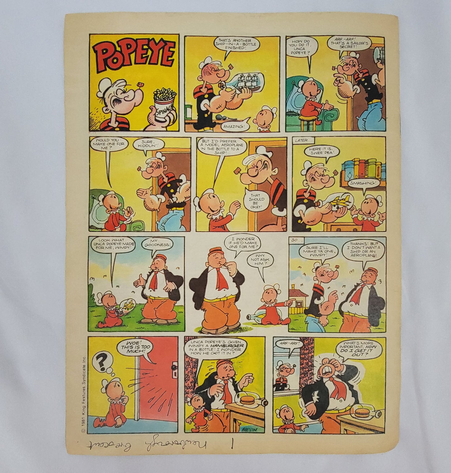 TV COMIC, 1523, 27 February 1981 - UK