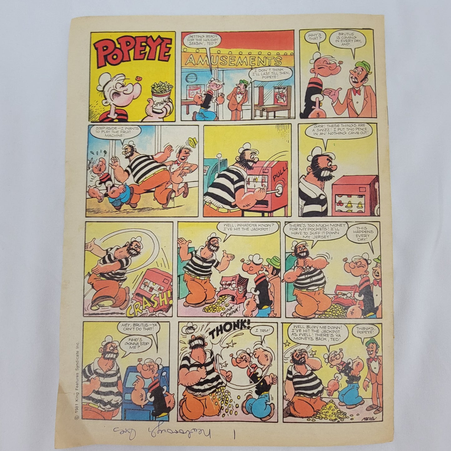 TV COMIC, 1527, 27 March 1981 - UK