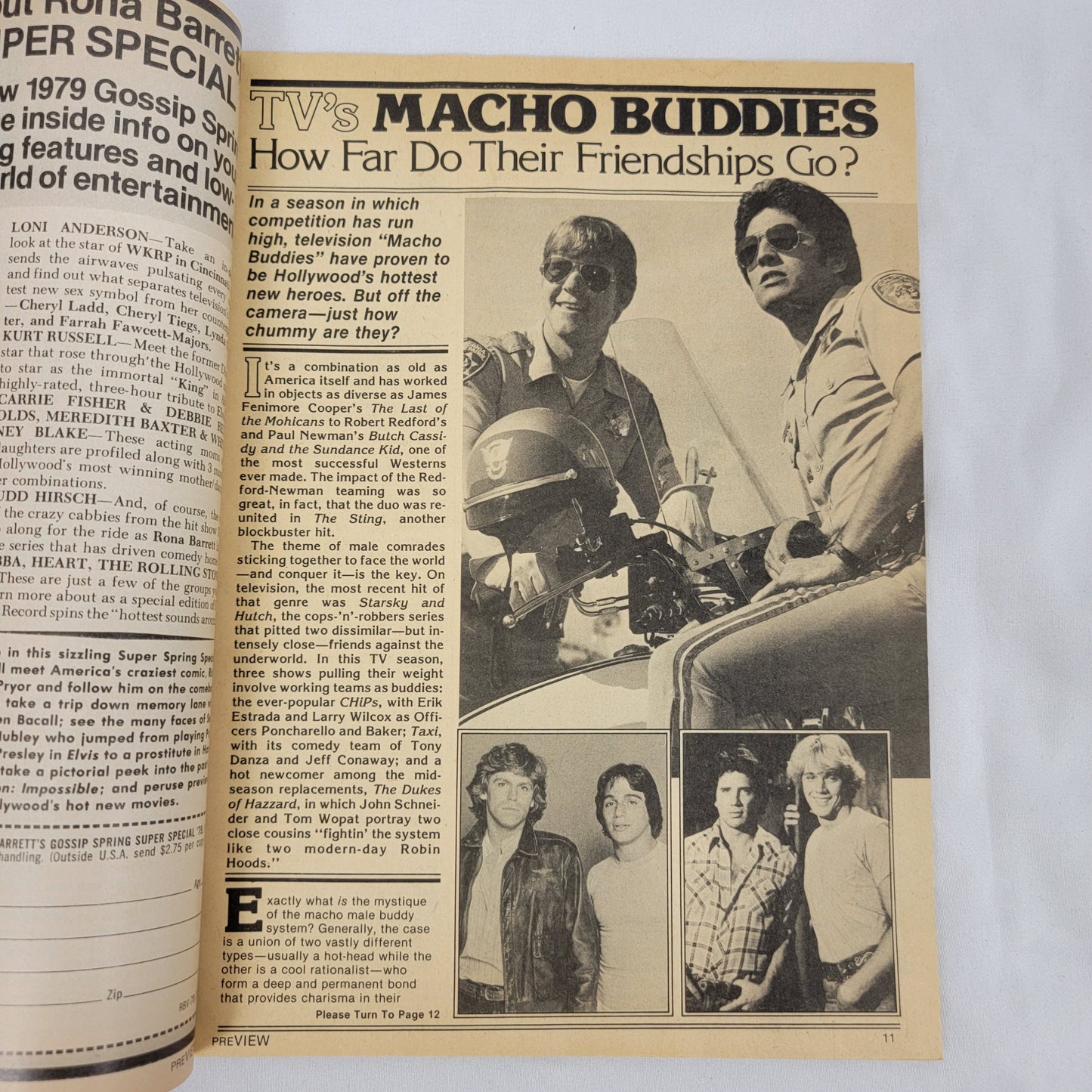 Rona Barrett's PREVIEW Magazine, July/August, 1979