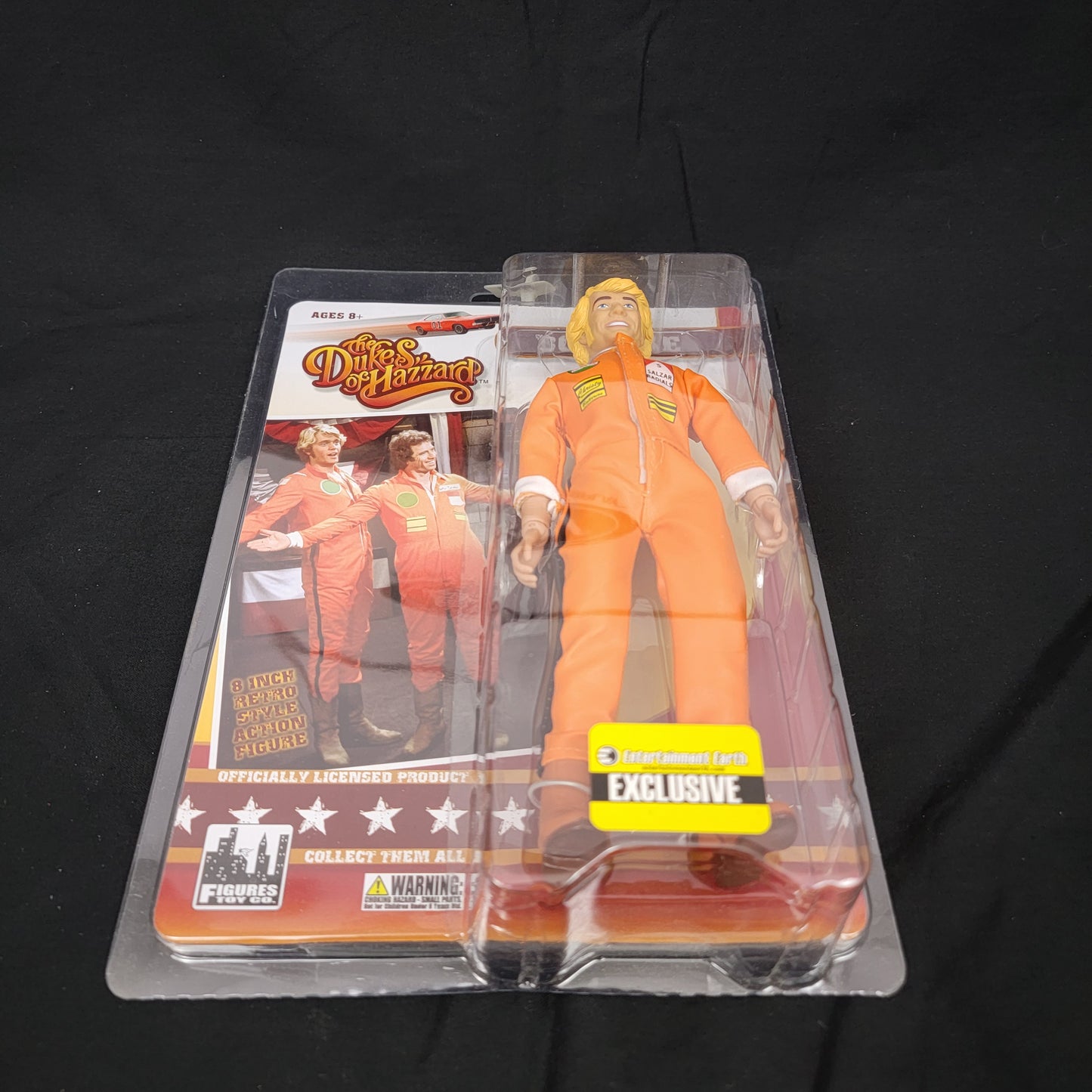 8-Inch Bo Duke (Orange Firesuit), Figures Toy Company Series 3 - 2015