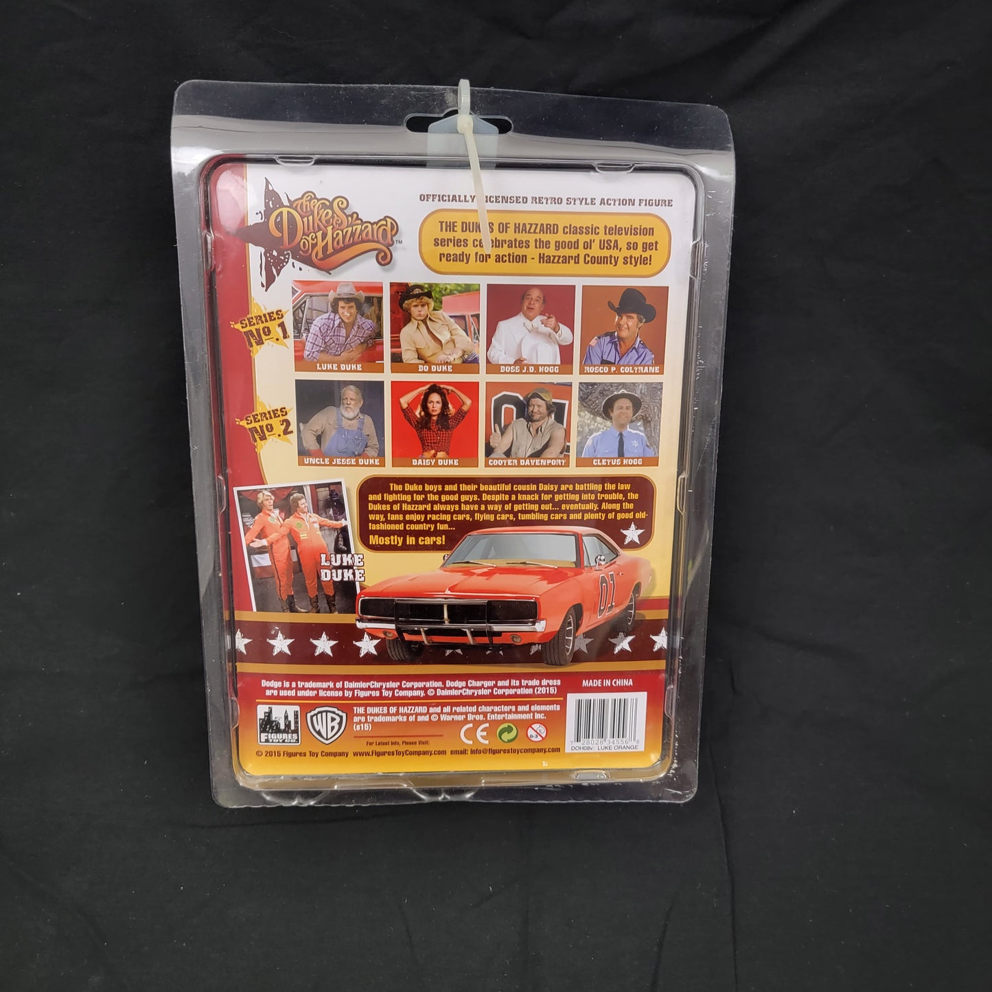 8-Inch Luke Duke (Orange Firesuit), Figures Toy Company Series 3 - 2015