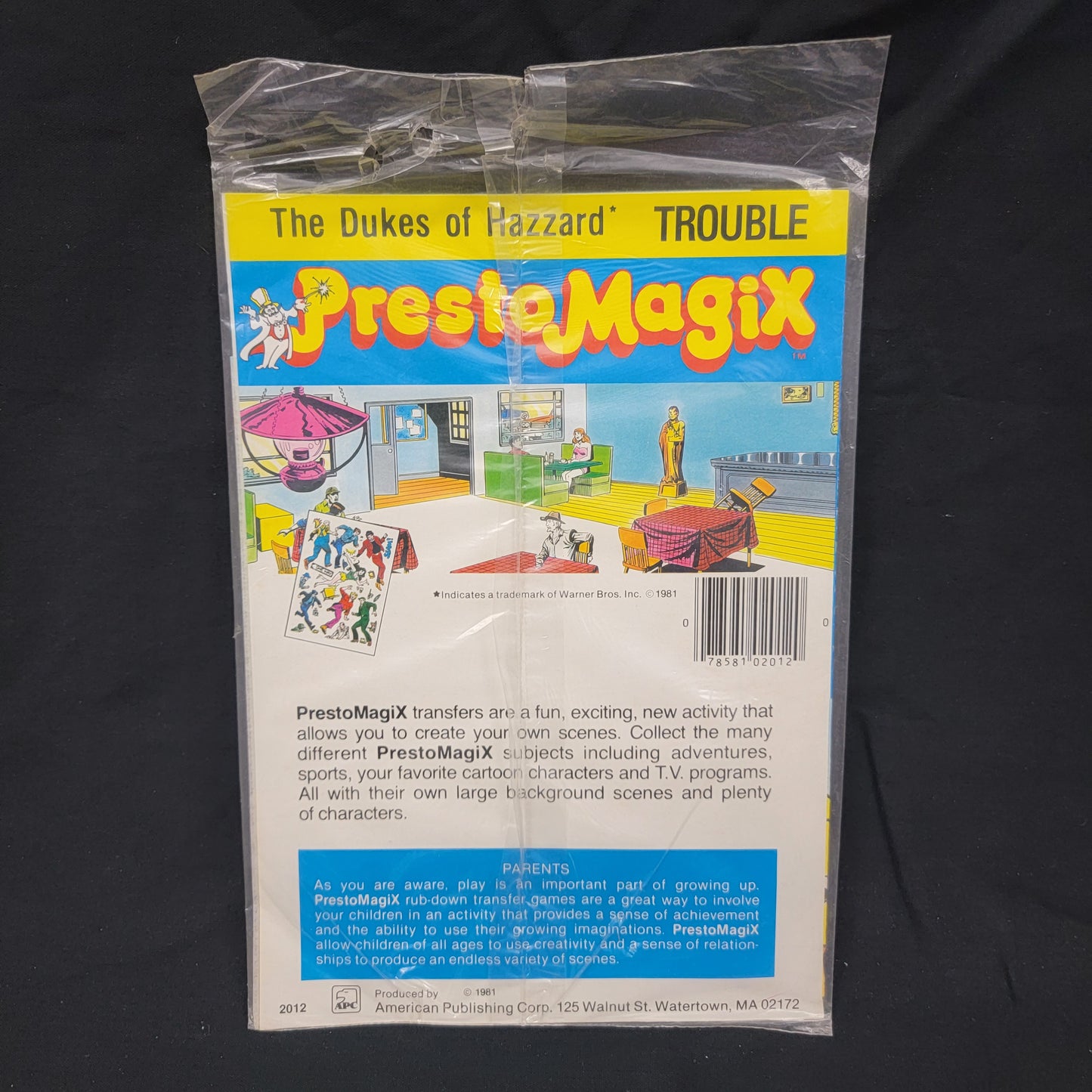 Presto Magix Rub Down, Dukes Of Hazzard "Trouble" - 1981