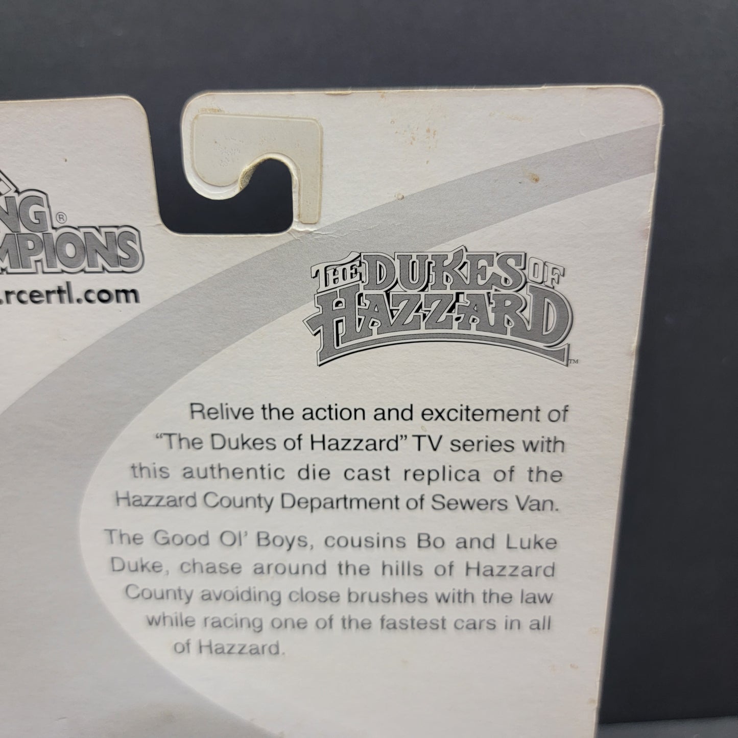 1:64 Chevrolet Van "Hazzard County Department of Sewers Van" - 2002