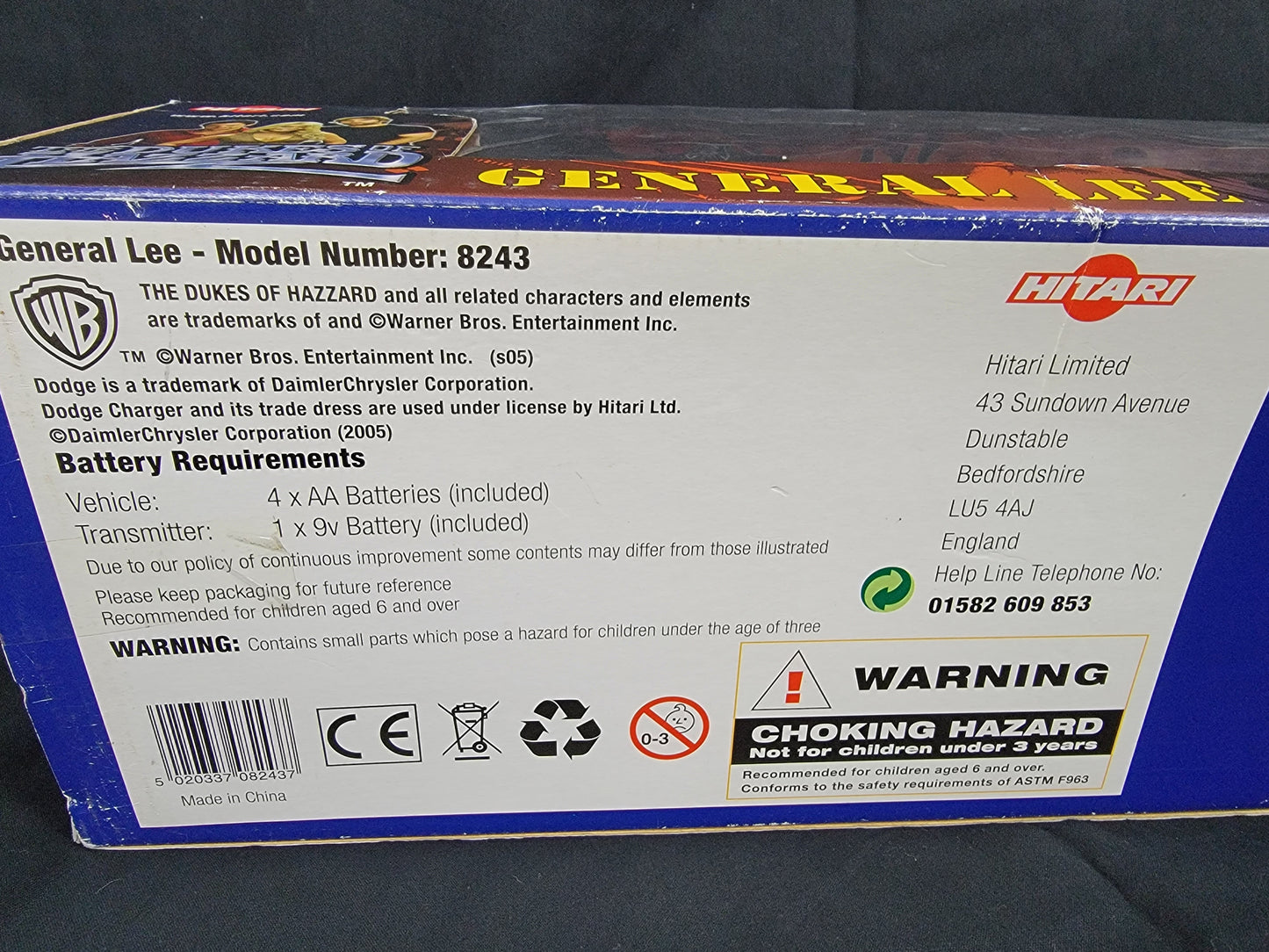 1:18 Dukes Of Hazzard Radio Control General Lee - 2005