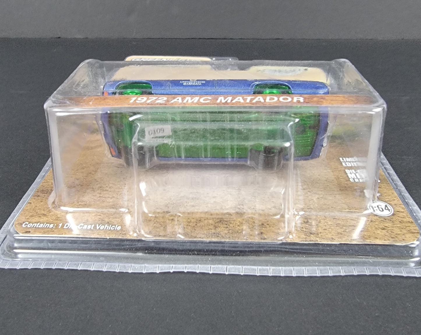 1:64 1972 AMC Matador, GREEN MACHINE/ CHASE "United States Marshall"