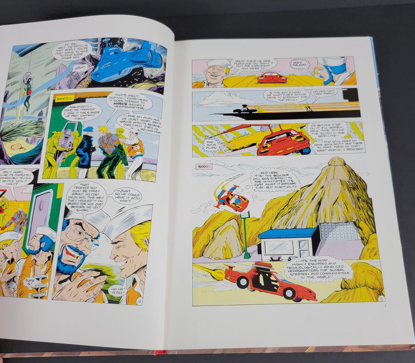 MASK (cartoon) Annual Book - 1986