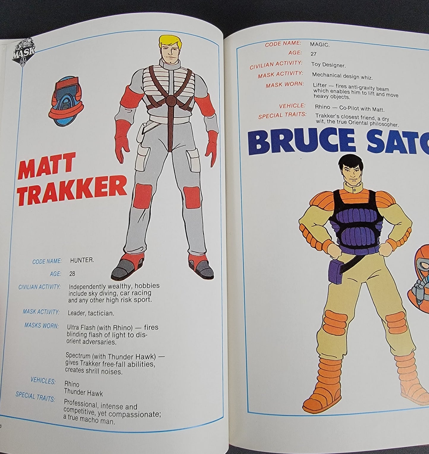 MASK (cartoon) Annual Book - 1986