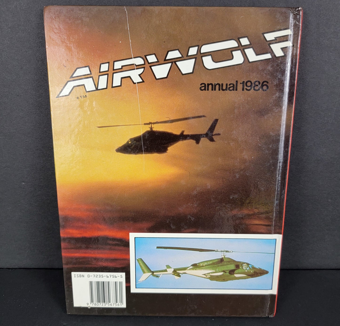 AIRWOLF Annual Book - 1986
