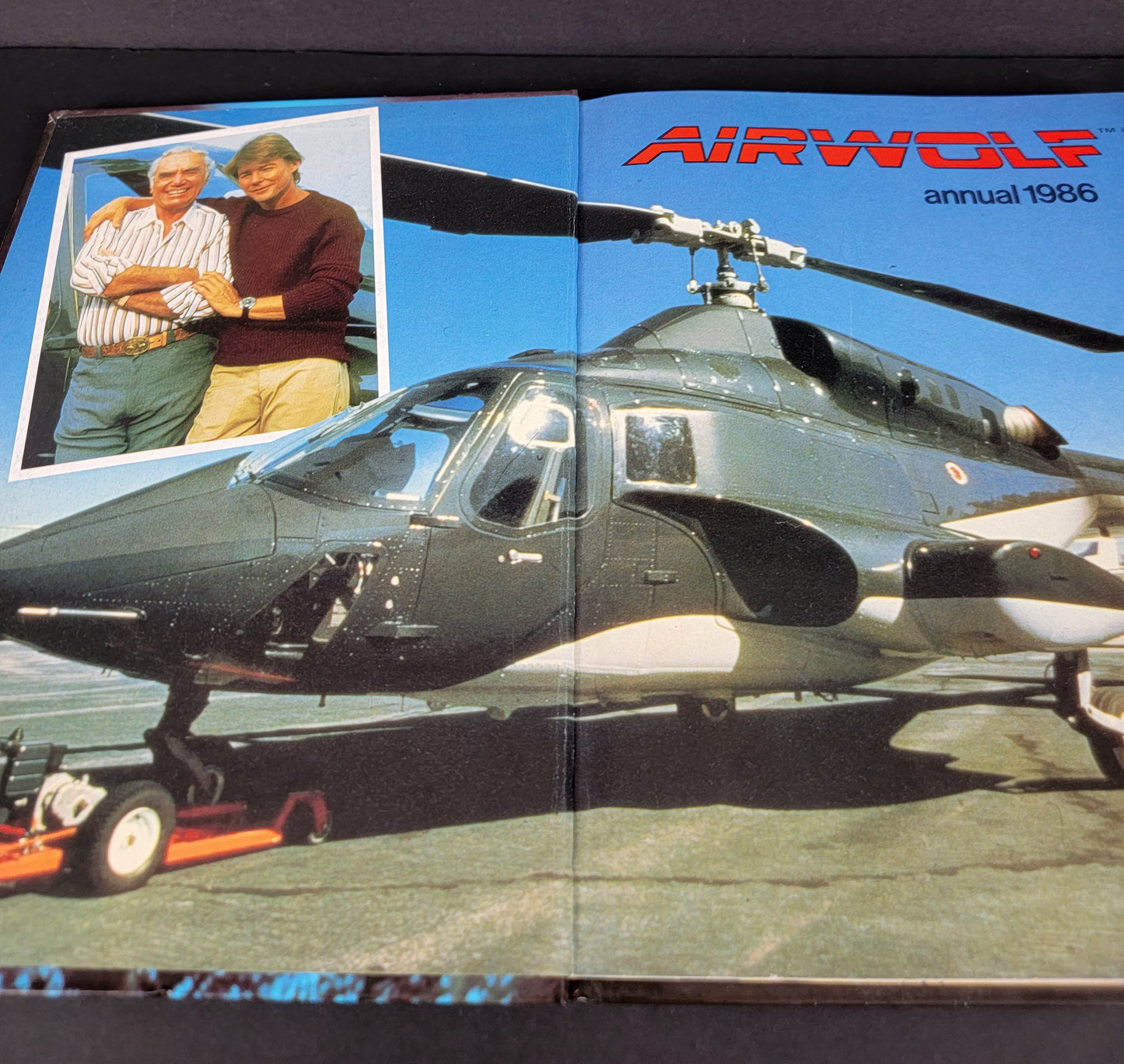 AIRWOLF Annual Book - 1986