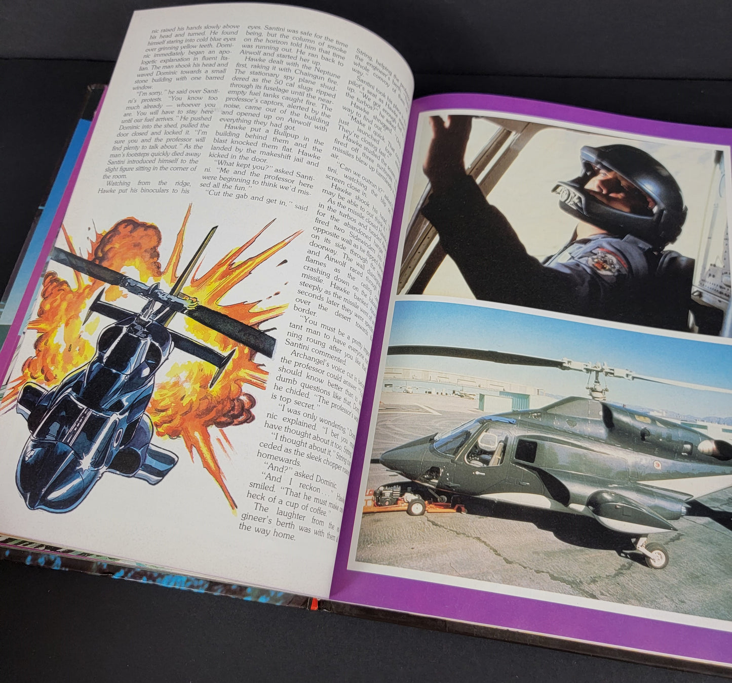 AIRWOLF Annual Book - 1986