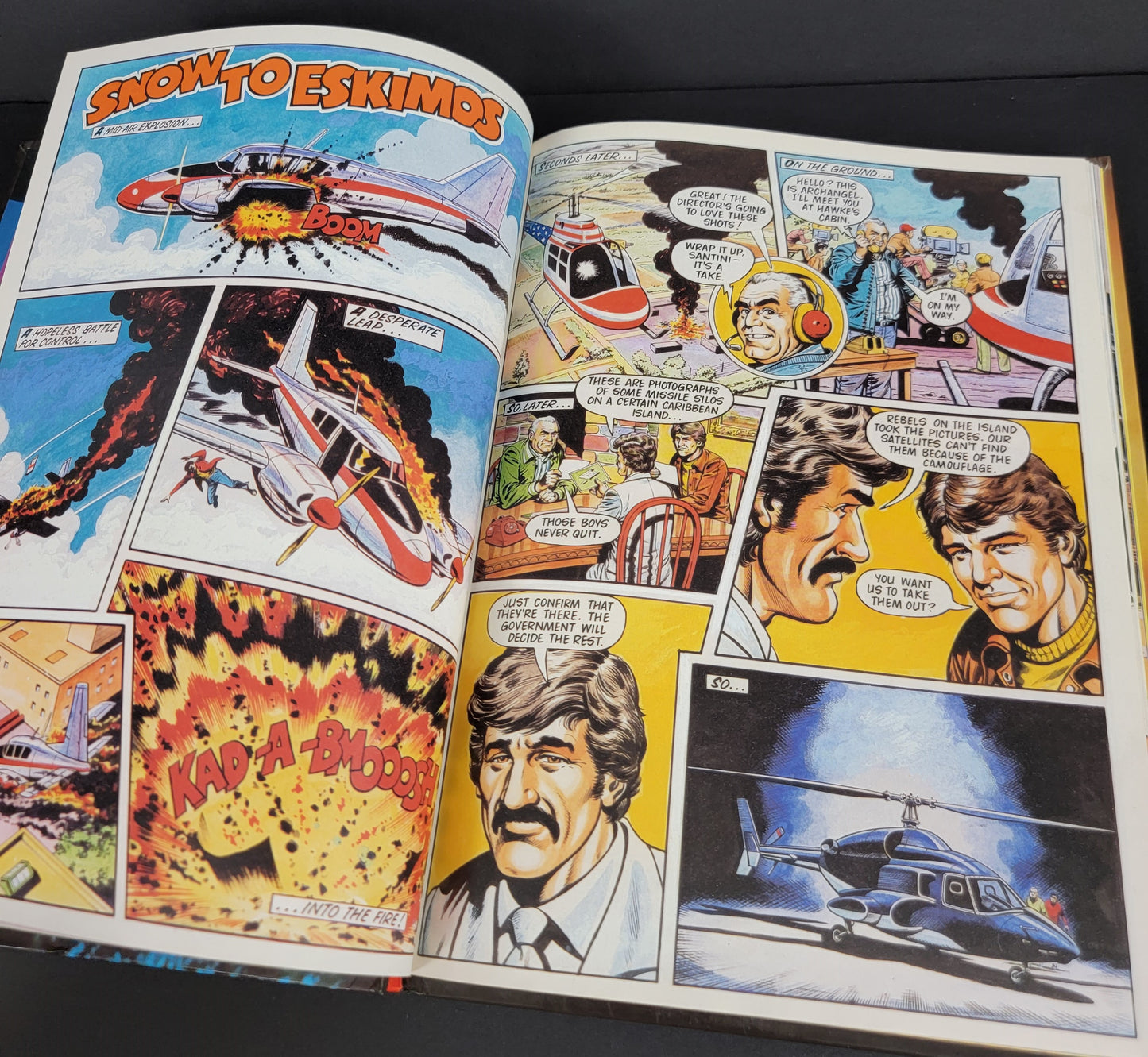 AIRWOLF Annual Book - 1986