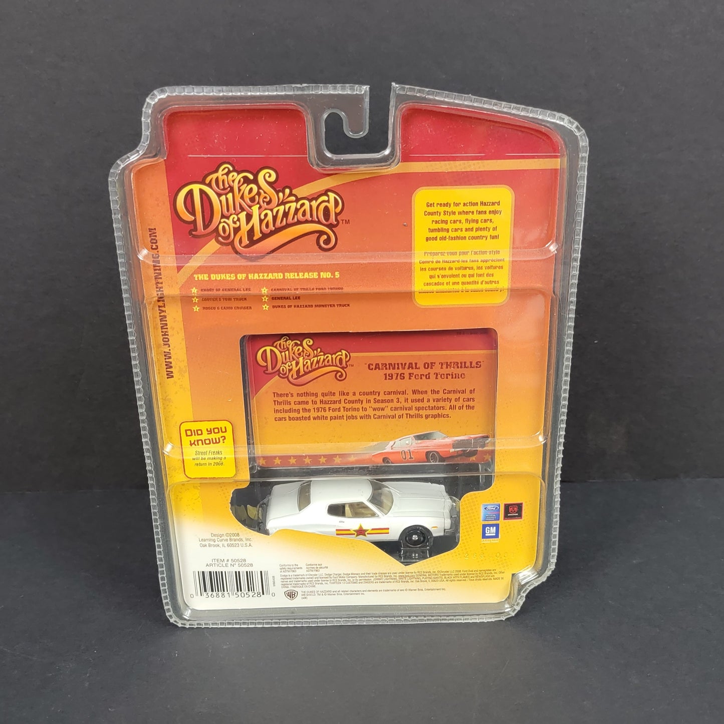 1:64 CARNIVAL OF THRILLS FORD TORINO - 2007