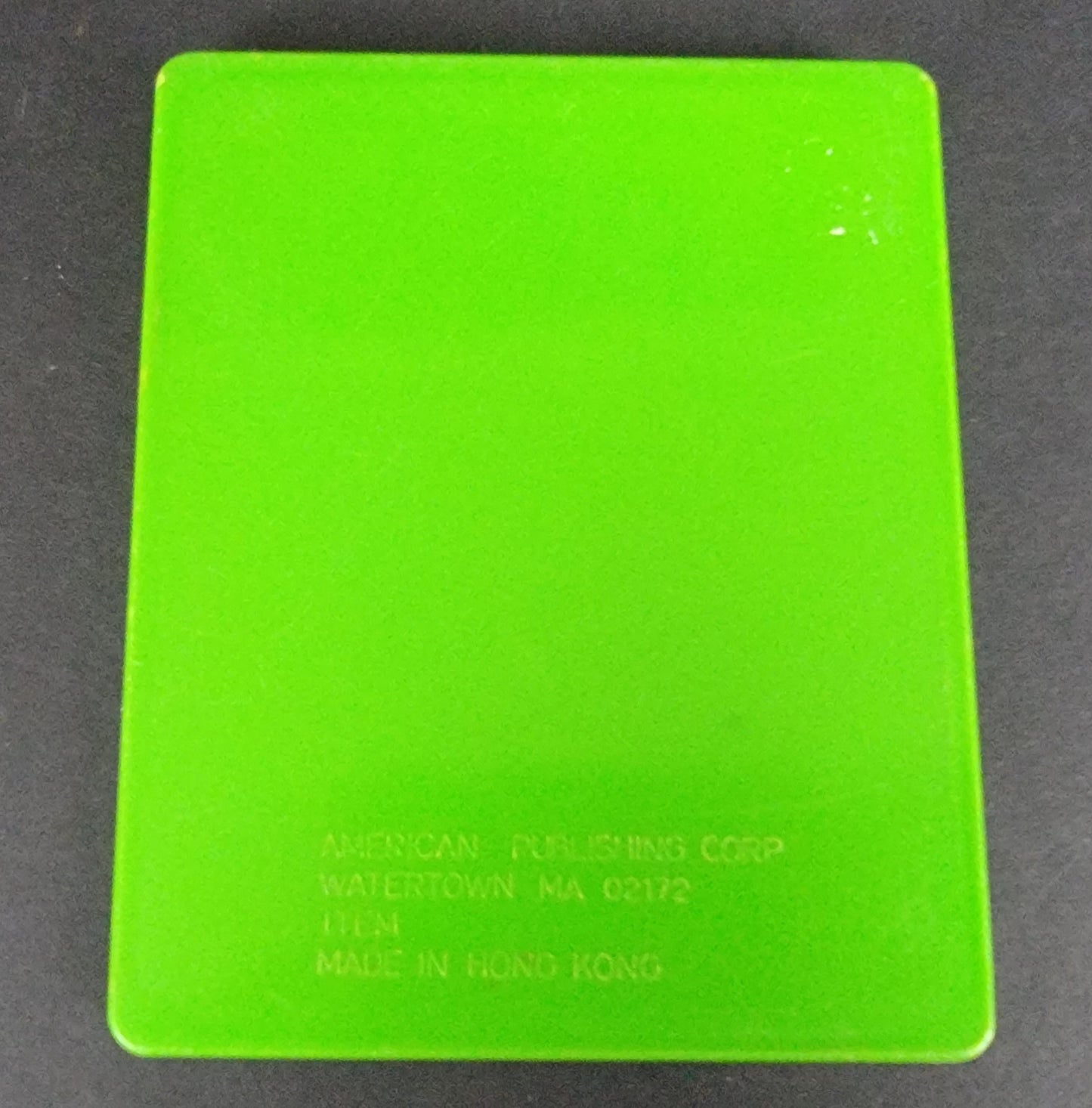 Sliding Puzzle - Green, BOSS HOGG - 1981