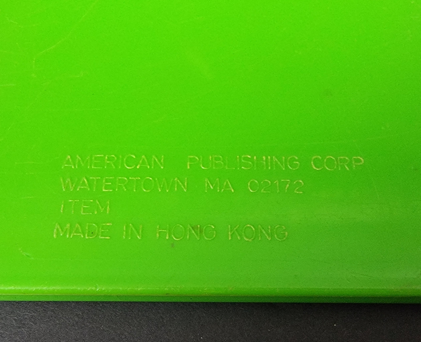 Sliding Puzzle - Green, BOSS HOGG - 1981