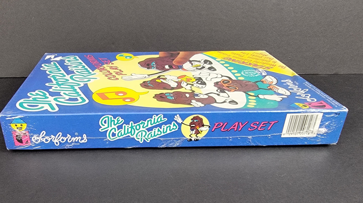 The California Rasins Colorforms Play Set - 1987
