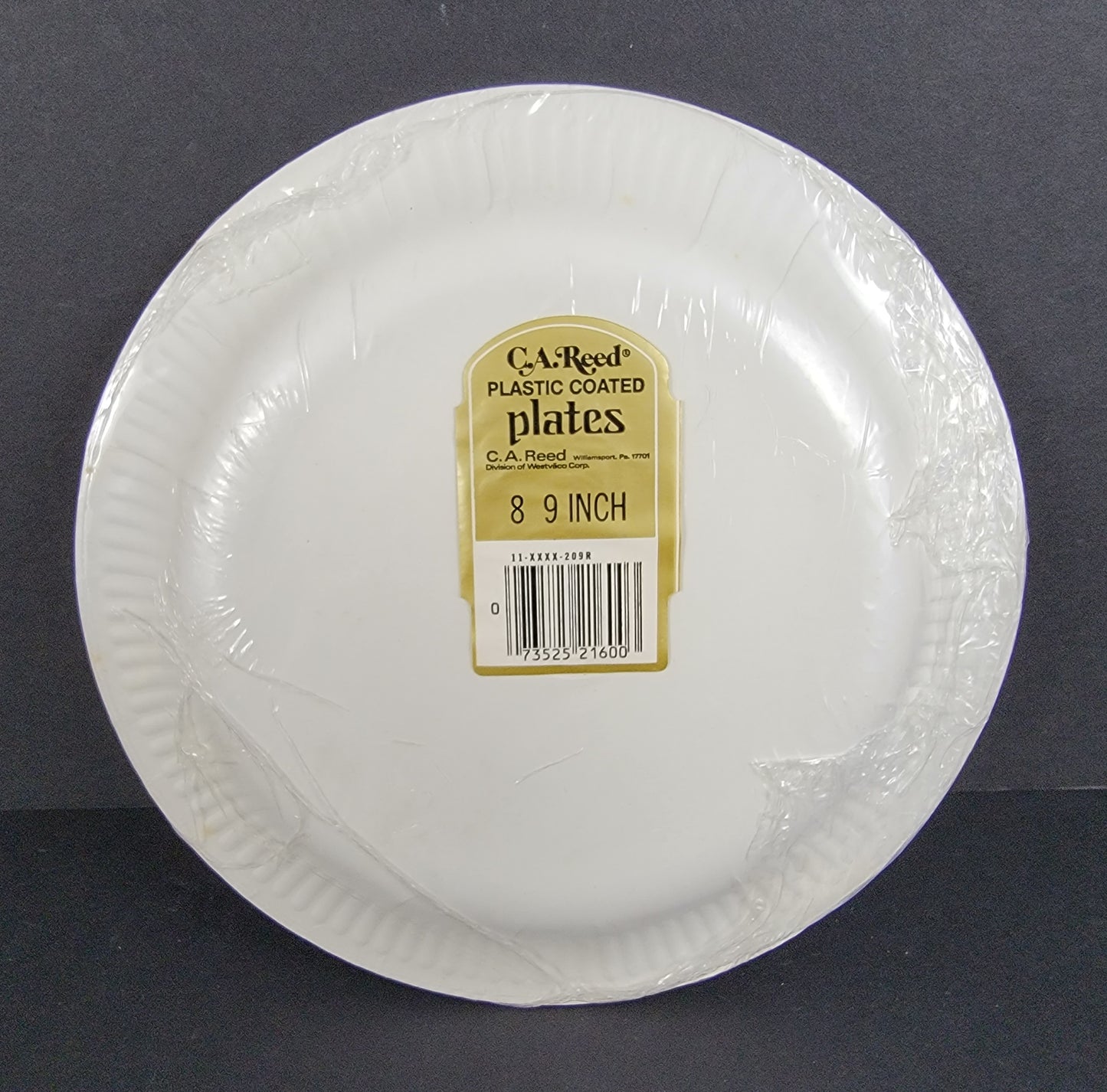 A-Team 9-Inch Party Plates With Tag - 1983