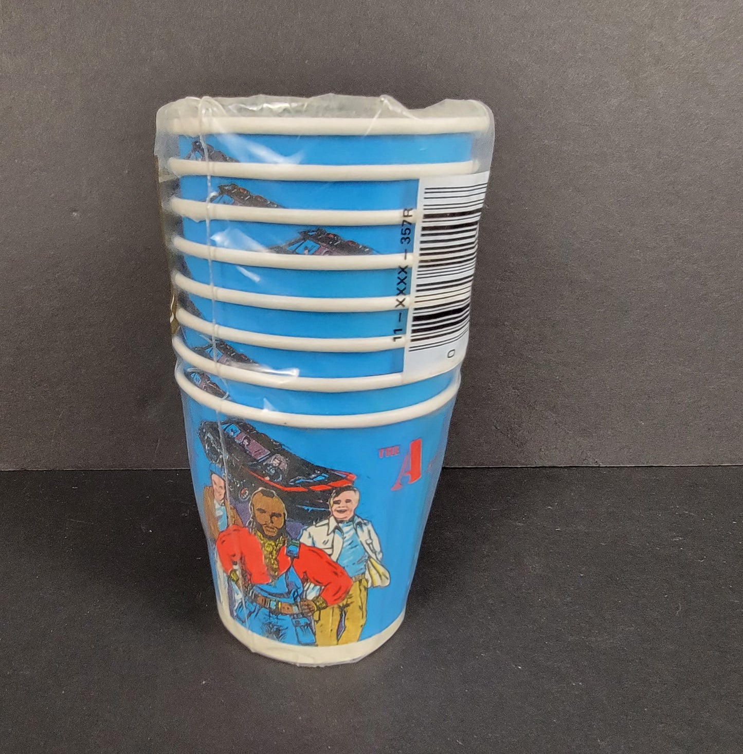 A-Team 7-ounce Party Cups With Tag - 1983