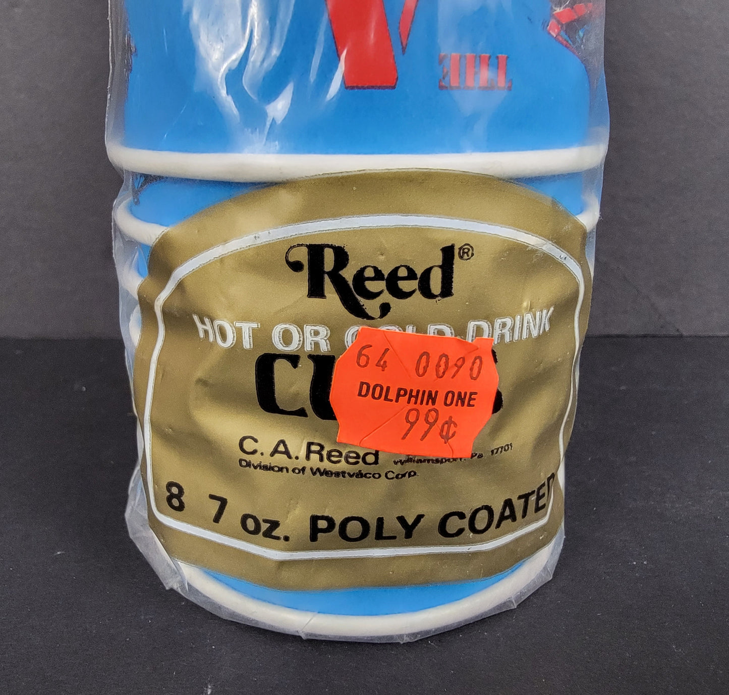 A-Team 7-ounce Party Cups With Tag - 1983