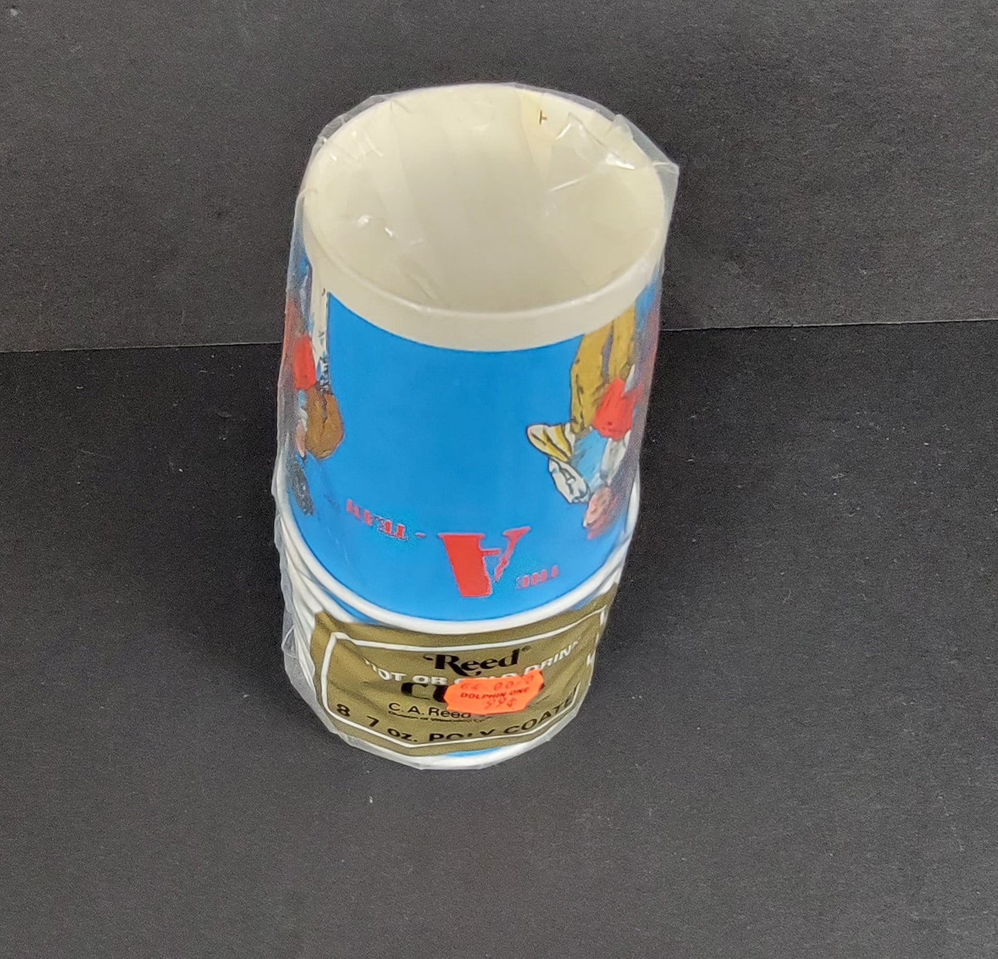 A-Team 7-ounce Party Cups With Tag - 1983