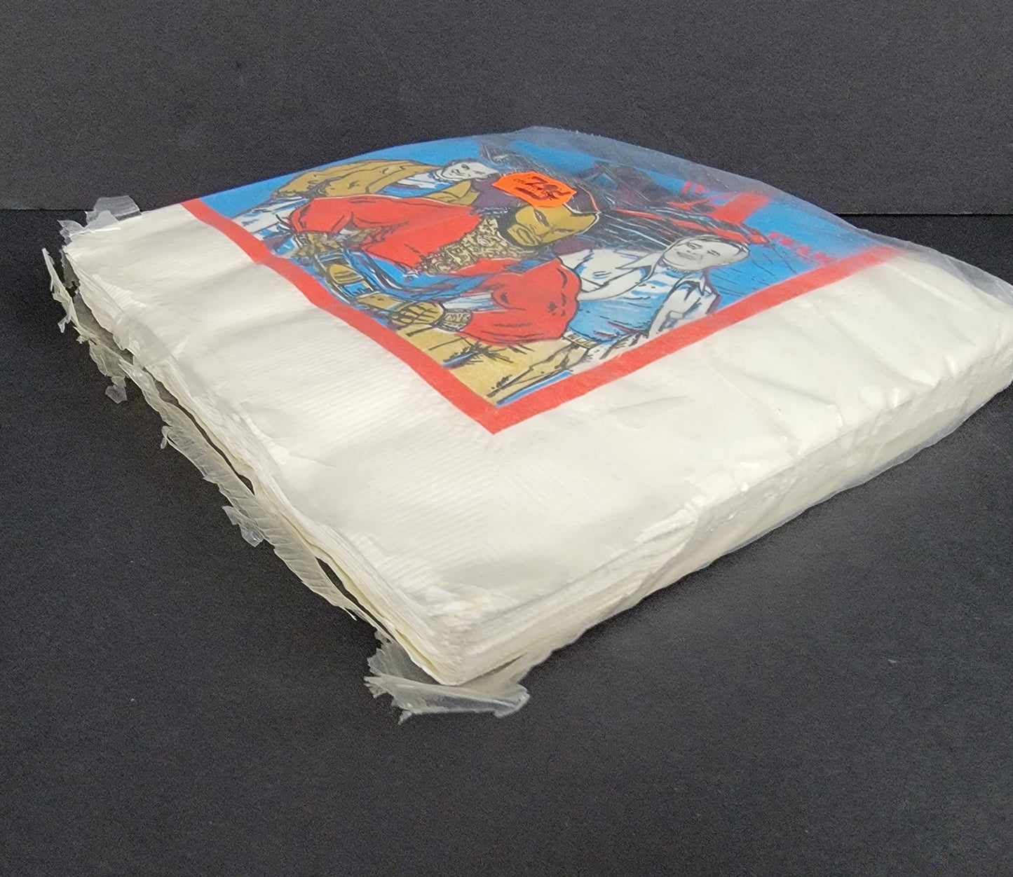 A-Team 3-Ply Party Napkins With Tag - 1983