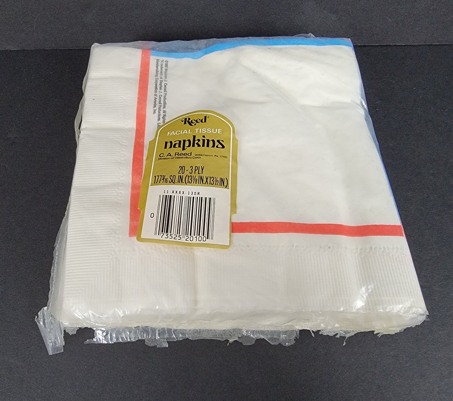 A-Team 3-Ply Party Napkins With Tag - 1983