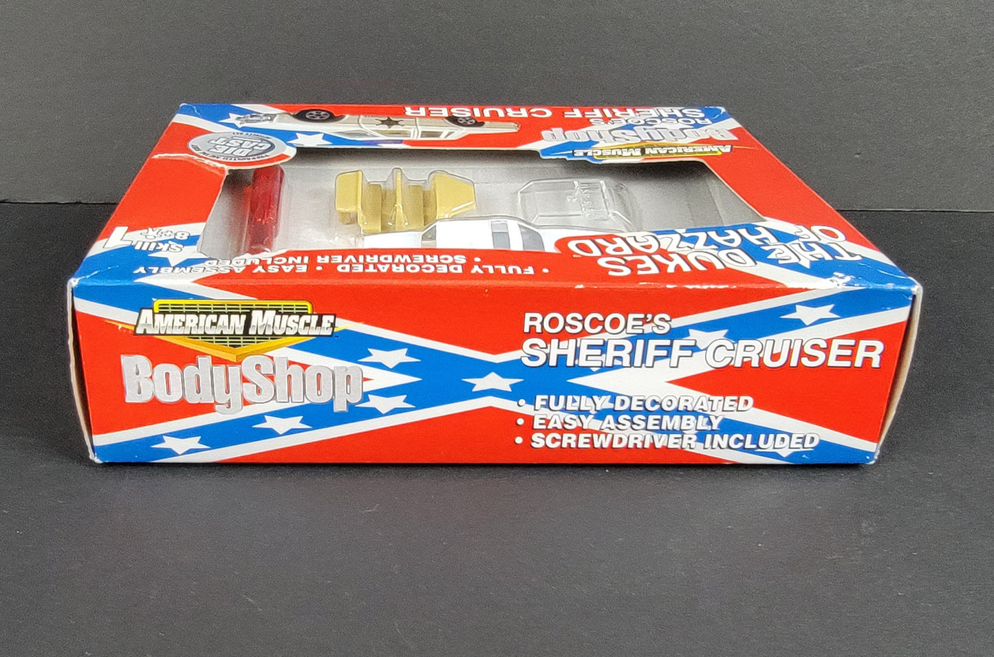 1:64 Roscoe's Sheriff Cruiser Body Shop Diecast Activity Set - 2001