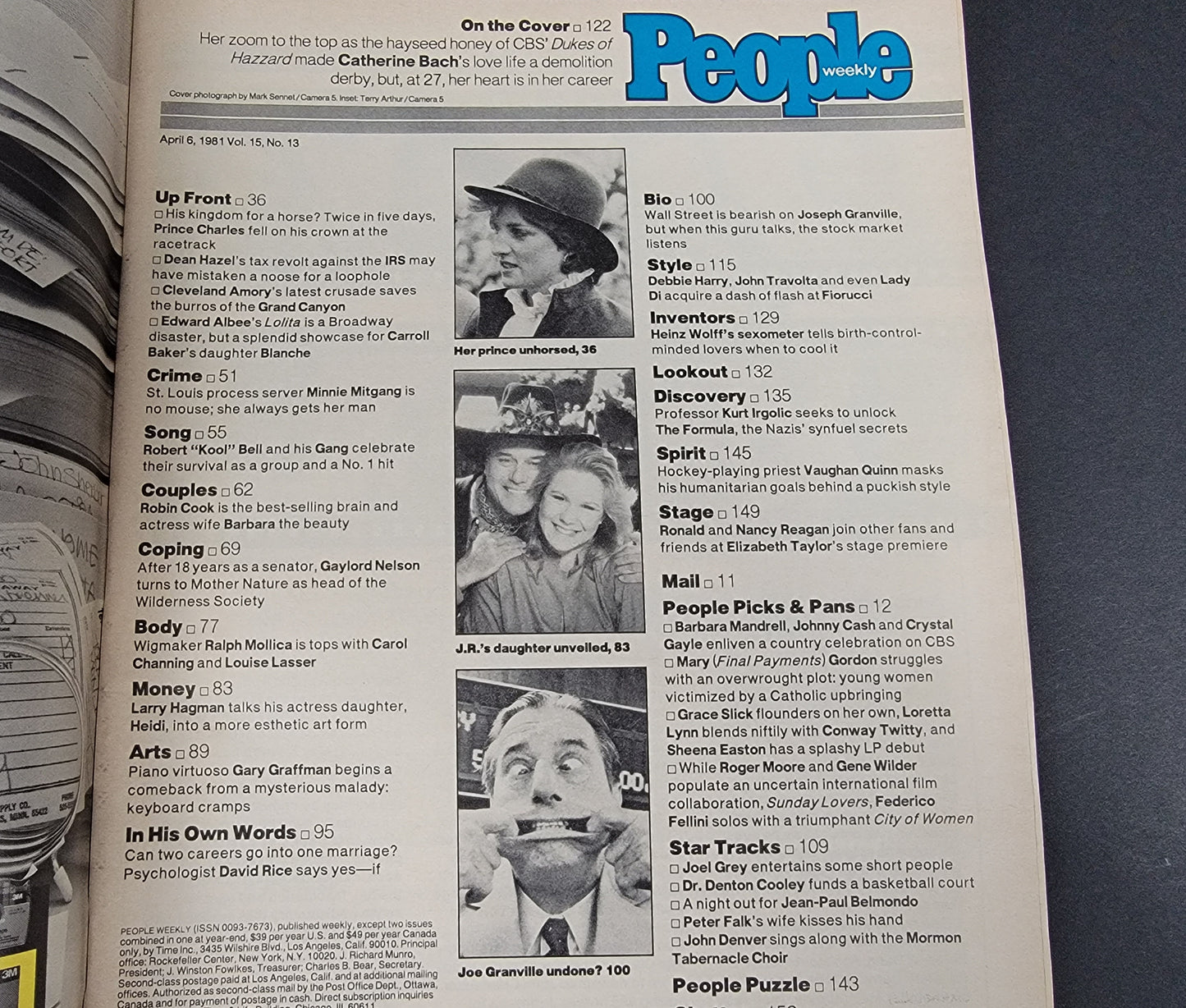 PEOPLE Magazine, July 8, 1981