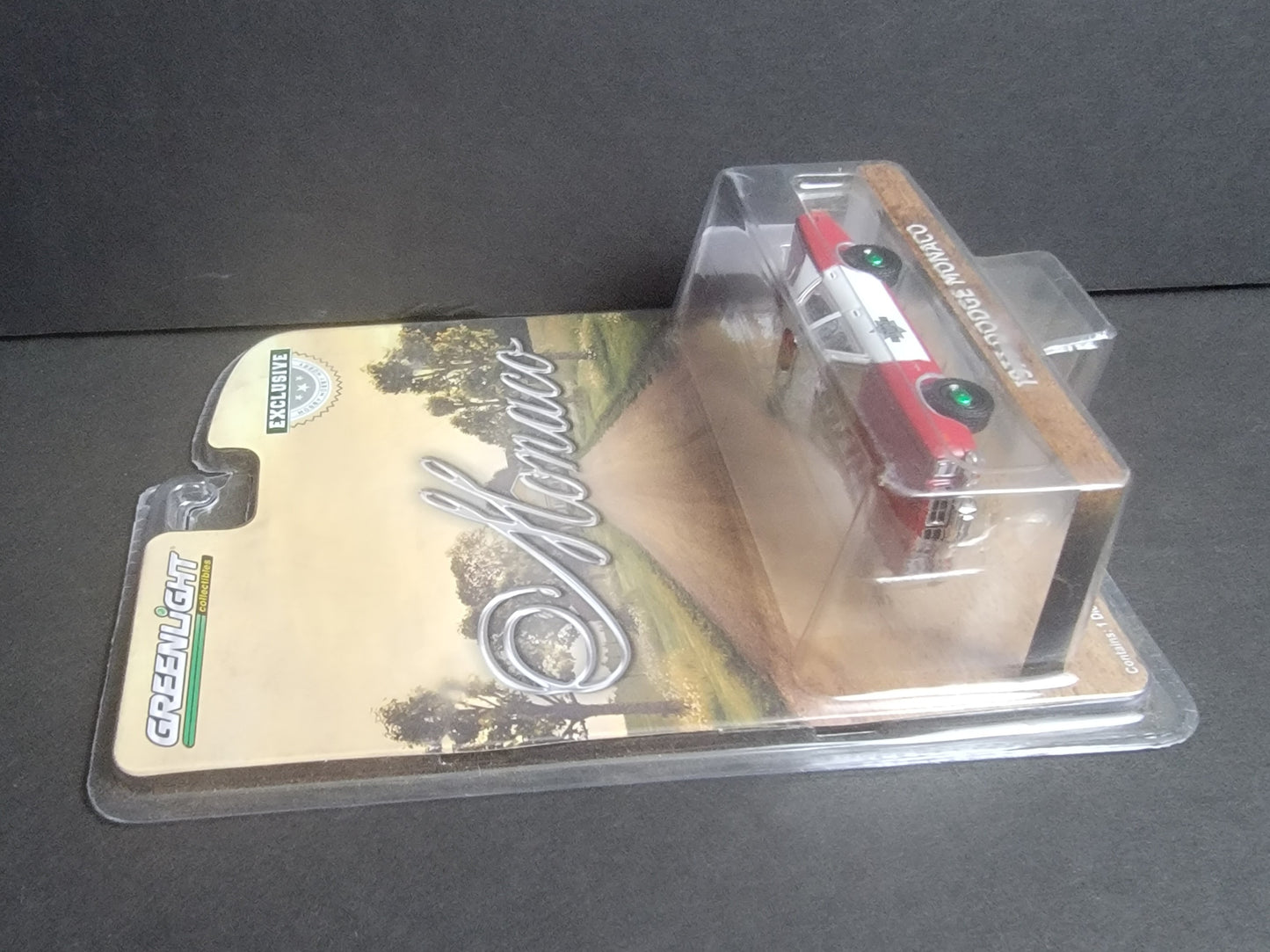 1:64 1977 Dodge Monaco, GREEN MACHINE "Finchburg County Sheriff"