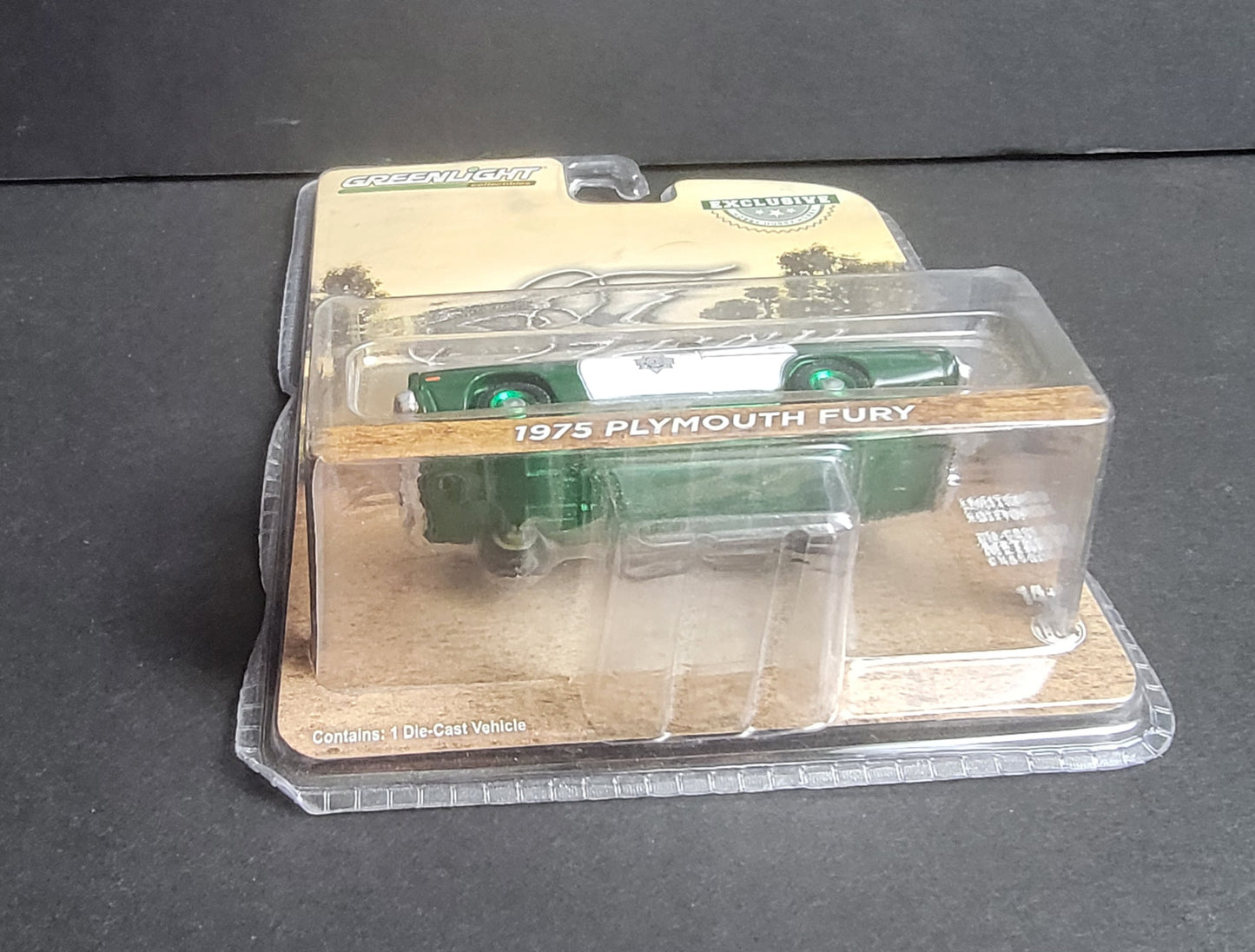 1:64 1975 Plymouth Fury, GREEN MACHINE "Capital City"
