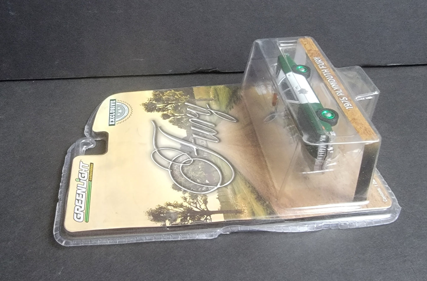 1:64 1975 Plymouth Fury, GREEN MACHINE "Capital City"